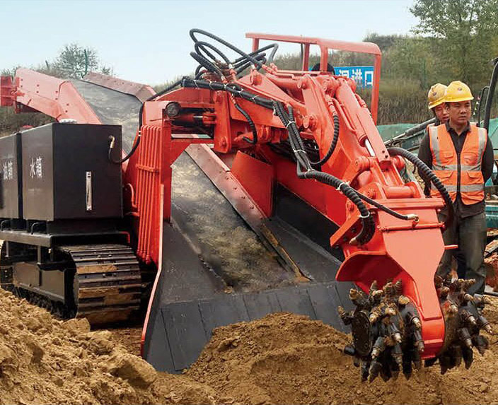 石嘴山铣挖扒渣一体机系列履带式铣挖机